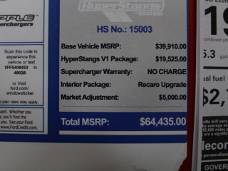 Illustration for article titled 700whp Hyperstang for $50k!!!